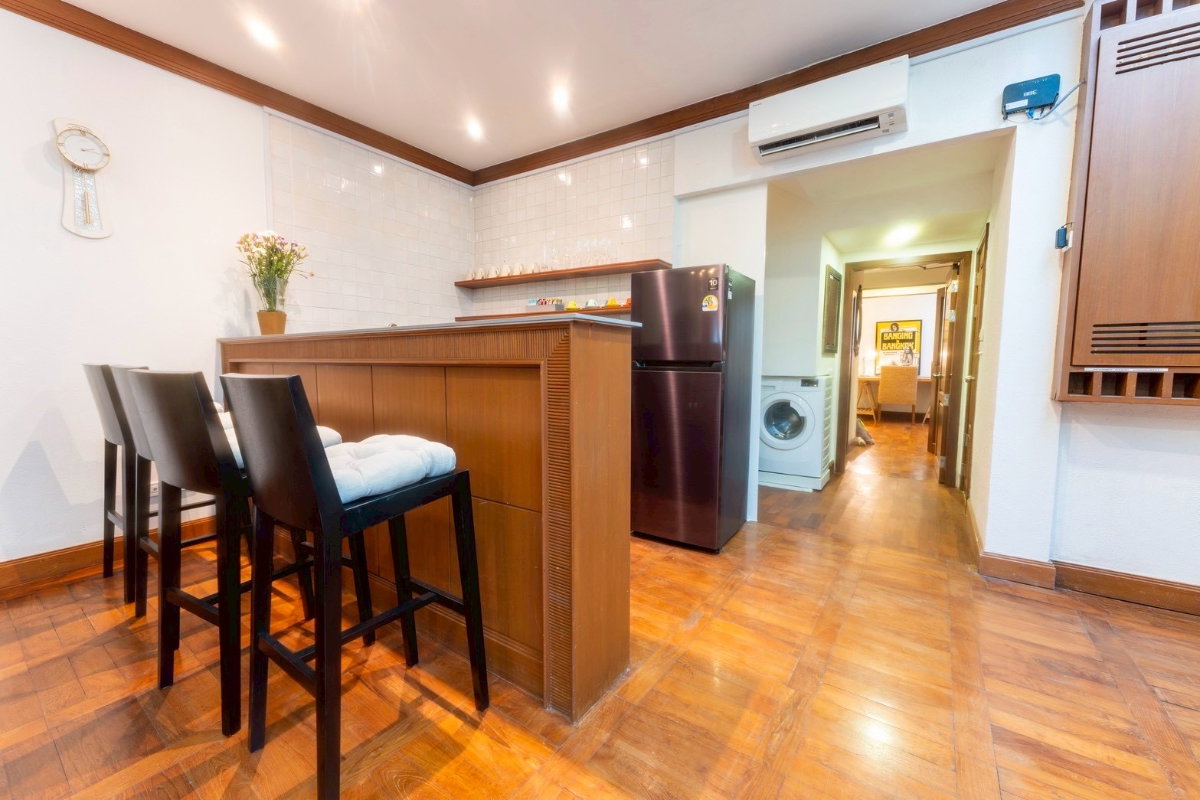 รูป ทาวน์เฮ้าส์ 4 ชั้น ให้เช่า รายวัน รายเดือน เฟอร์นิเจอร์ครบ เลี้ยงสัตว์ได้ - รูปที่ 6/23