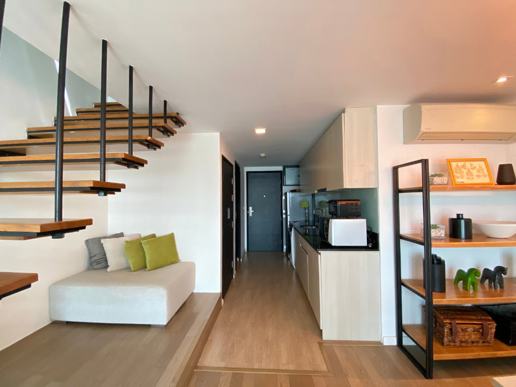 รูป ให้เช่า ลีฟ แอท นิมมาน คอนโด ห้องดูเพล็กซ์ ตกแต่งสวย พร้อมเข้าอยู่ (ID:619CR)  - รูปที่ 5/30