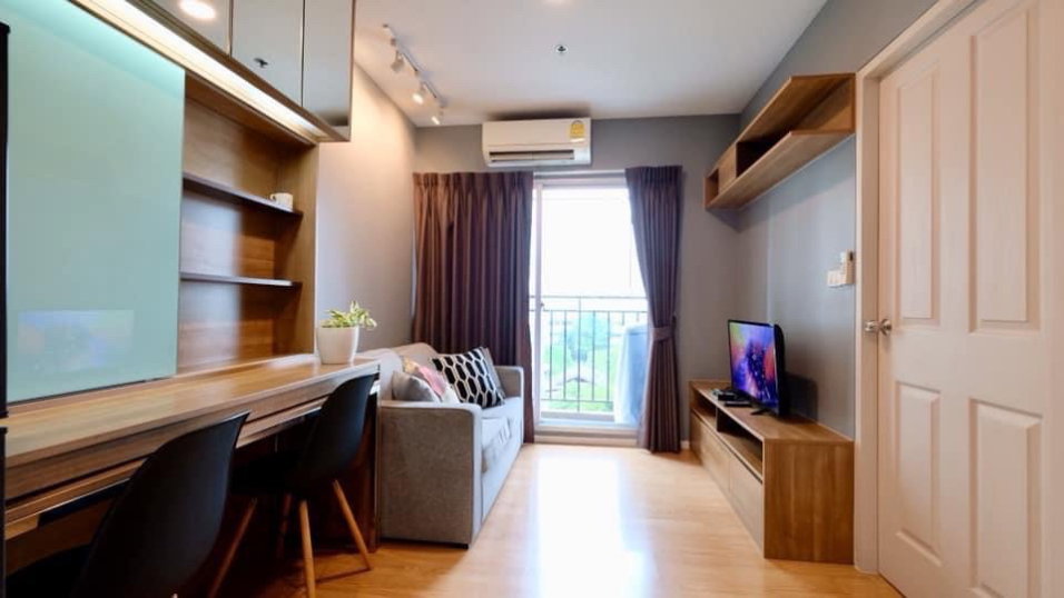 รูป 💮ให้เช่าคอนโด Parkland lite Sukhumvit Paknam 1 Bed 28 ตรม.ห้องสวย มีเครื่องซักผ้า เช่าเพียง 7000- - รูปที่ 5/9