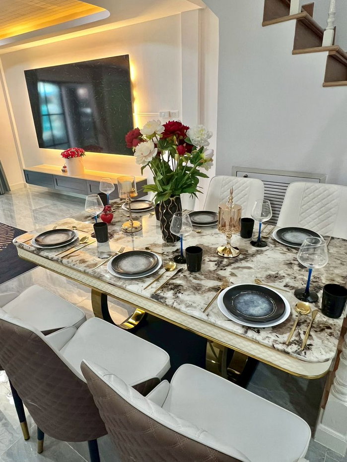 รูป ทาวน์เฮ้าส์ รีโนเวทใหม่ หมู่บ้าน เคซี.รามอินทรา 8 ซอย21 ถนนไทยรามัญ คลองสามวา พร้อมอยู่ เฟอร์นิเจอร์สวยๆ - รูปที่ 9/19