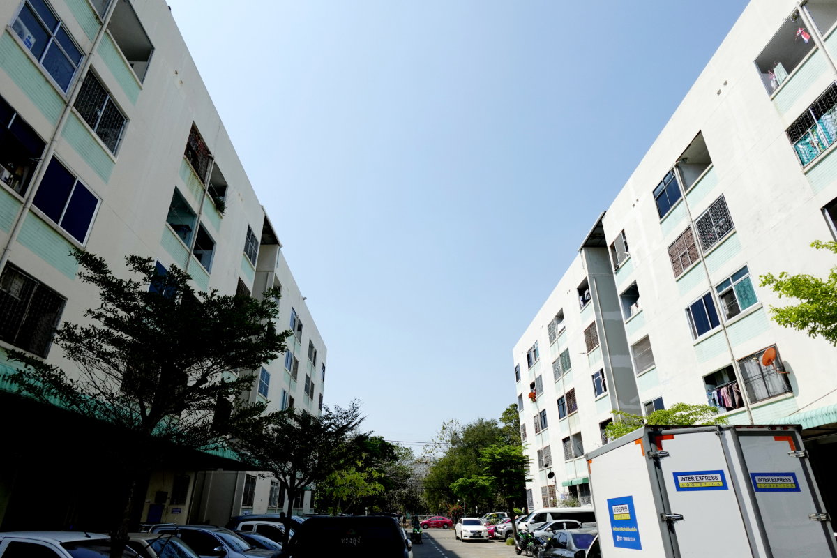 รูป ห้องปรับปรุงใหม่ เคหะออเงิน ตึก 22 ชั้น 4 - รูปที่ 2/19