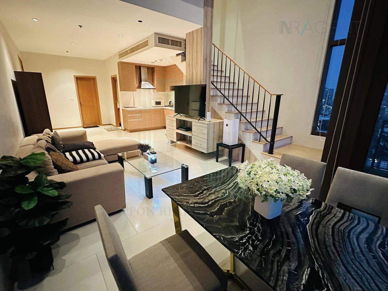 รูป 🔺 ให้เช่าคอนโด ดิ เอ็มโพริโอ เพลส อาคาร B ชั้น 28 Duplex ขนาด 82.00 ตรม ใกล้ เอ็มควอเทียร์ - รูปที่ 2/8