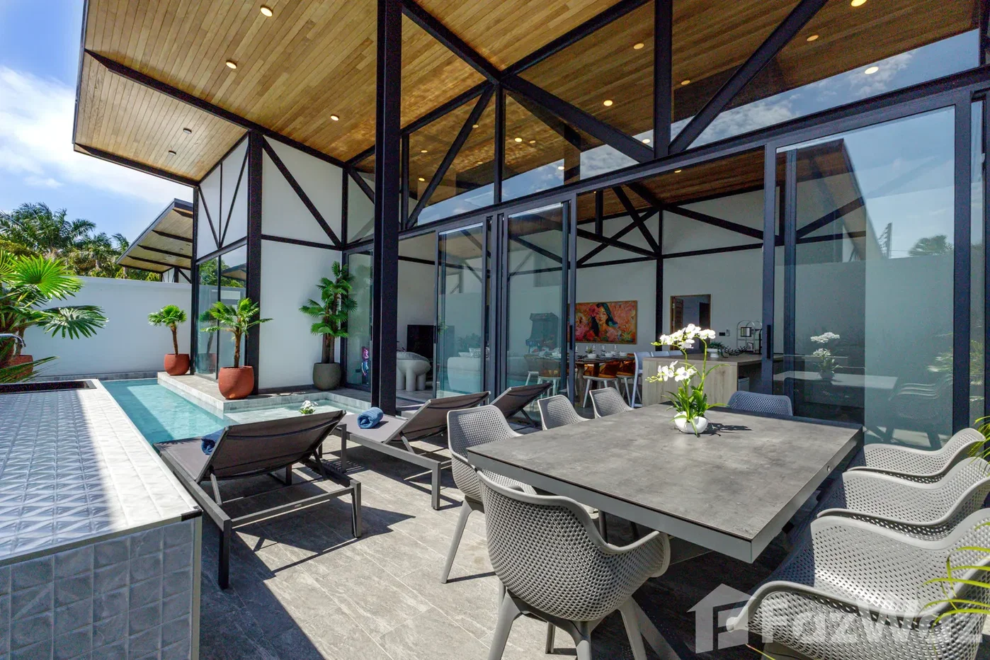 รูป ขาย วิลล่า 4 ห้องนอน ในโครงการ ซันเซ็ต การ์เด้น เฟส 4 6117005 - รูปที่ 40/44