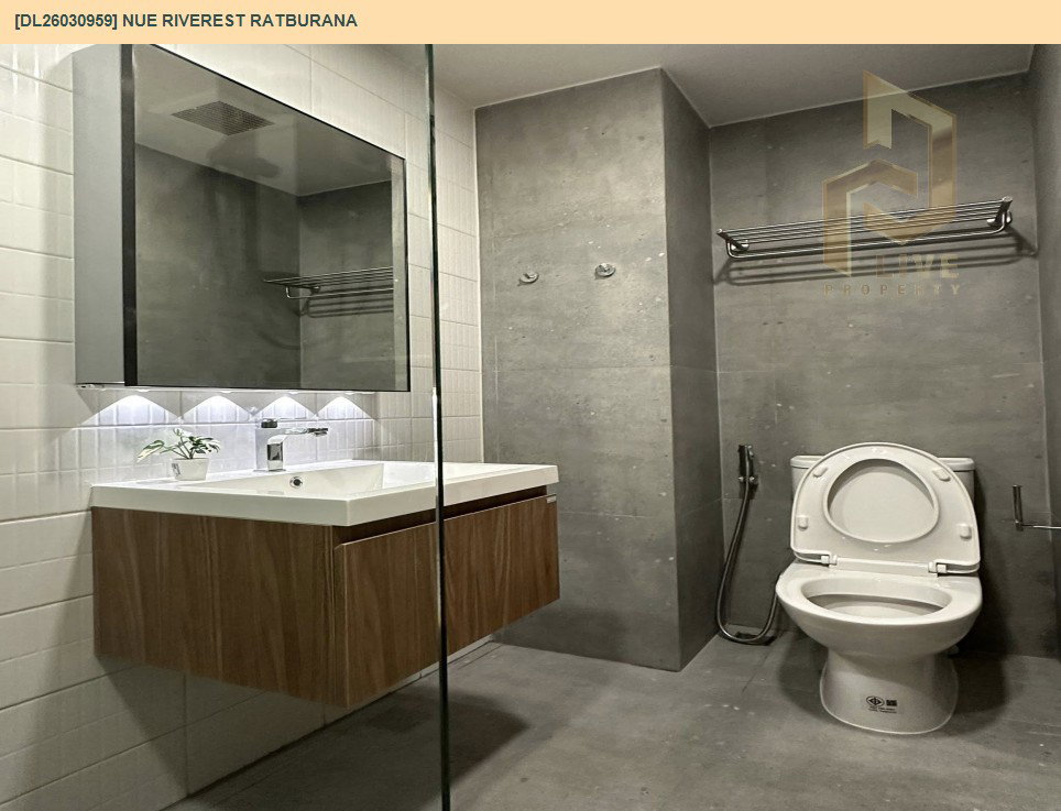 รูป DL26030959 ให้เช่าคอนโด นิว ริเวอร์เรสต์ ราษฎร์บูรณะ (Nue Riverest Ratburana) ใกล้ - พร้อมเข้าอยู่ โทรด่วน 0653619502 LineID @897iyzll - รูปที่ 5/6