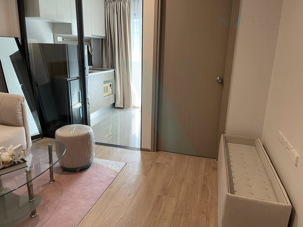 รูป ให้เช่าคอนโด ไอดีโอ พระราม 9 - อโศก อาคาร 1 ชั้น 9 1 ห้องนอน ขนาด 31.00 ตรม ใกล้ MRT พระราม 9 - รูปที่ 7/8