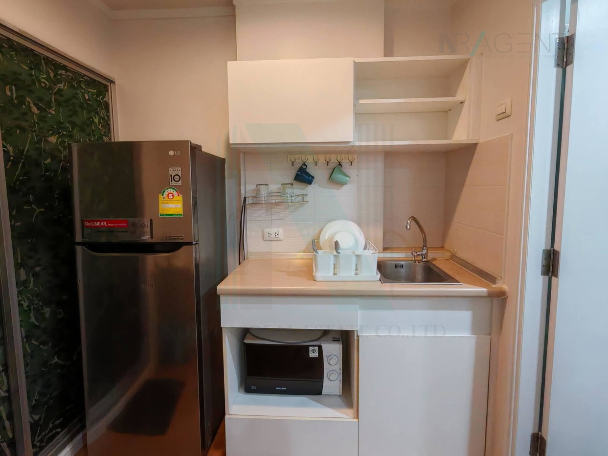 รูป ให้เช่าคอนโด ลุมพินี วิลล์ สุขุมวิท 109 - แบริ่ง อาคาร A ชั้น 4 1 ห้องนอน ขนาด 23.00 ตรม ใกล้ ตลาดนัดแบริ่ง - รูปที่ 7/8