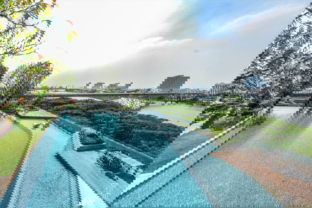 รูป  Condo for Rent 💎 333 Riverside ใกล้ MRT บางโพ 1 นอน 46.95 sqm, 22K, ✨ห้องใหญ่ วิวแม่น้ำ🌊  - รูปที่ 5/6