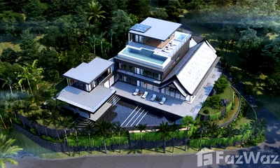 Houses for sale Thalang Phuket : New 270 Degree Sea View villa 6116726