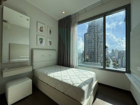 🔺 For Rent Condo Q ASOKE Building 1, Floor 20,2 bed room, Room size 60 sqm