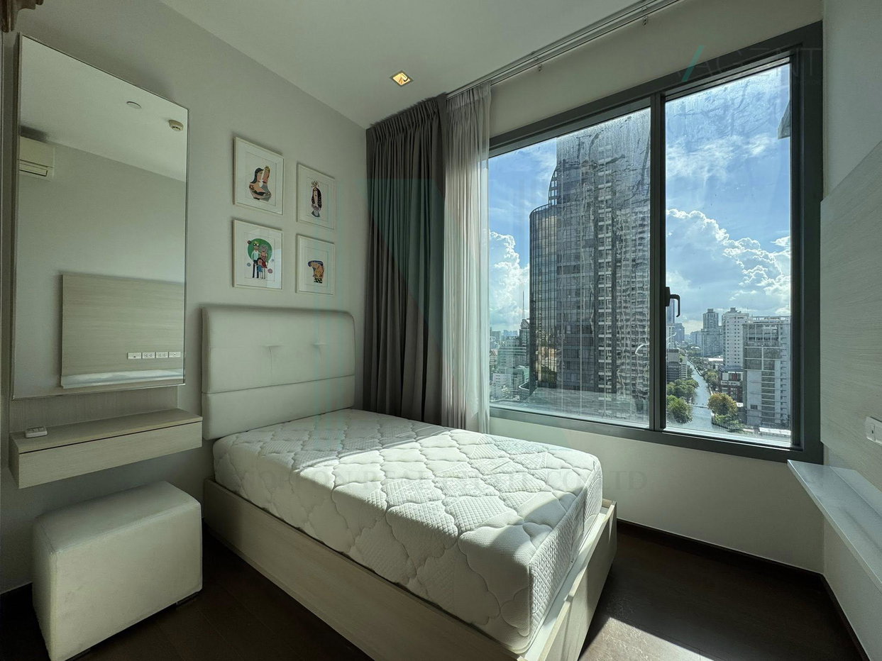 รูป 🔺 ให้เช่าคอนโด คิว อโศก อาคาร 1 ชั้น 20 2 ห้องนอน ขนาด 60 ตรม ใกล้ MRT สถานีเพชรบุรี - รูปที่ 1/8