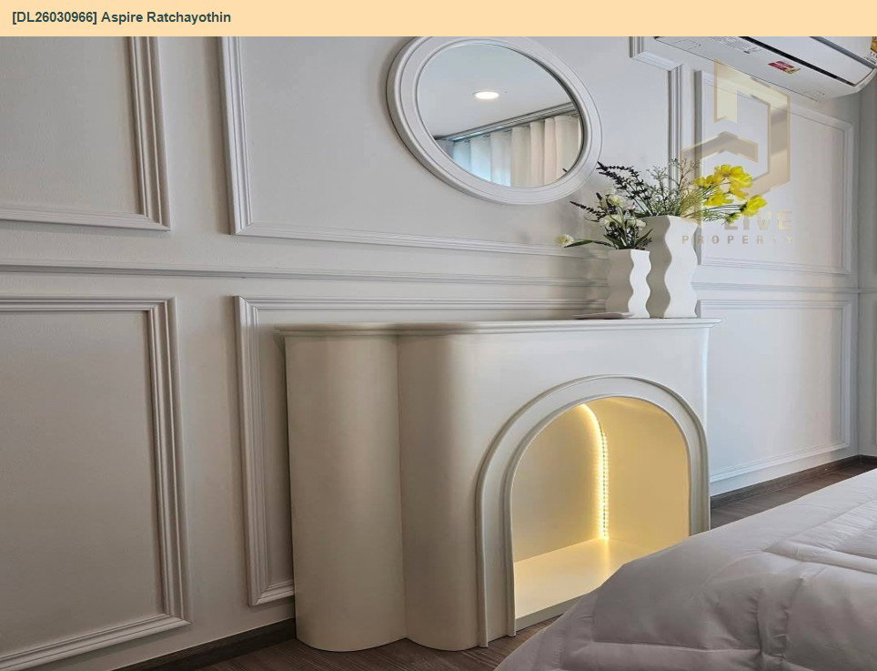 รูป DL26030966 ให้เช่าคอนโด แอสปาย รัชโยธิน (Aspire Ratchayothin) ใกล้ BTS รัชโยธิน พร้อมเข้าอยู่ โทรด่วน 0656259498 LineID @257sxzzu - รูปที่ 10/13