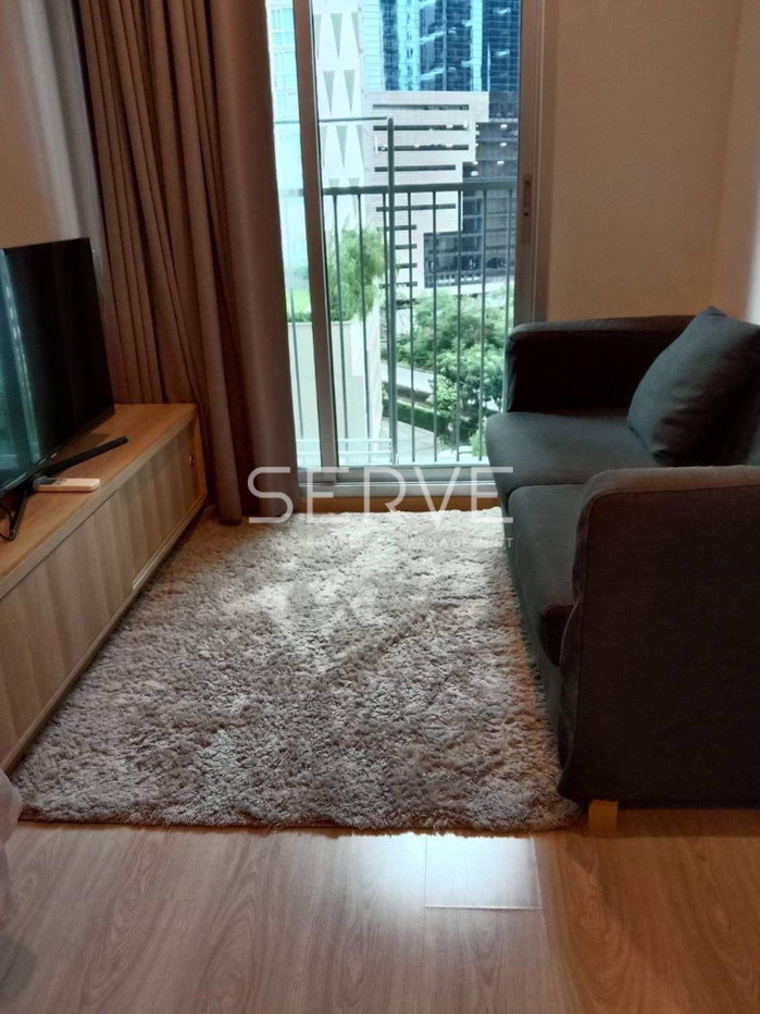 รูป 🔥ด่วน!ราคาดีที่สุด 3.3MB-1นอน ห้องแต่งสวย วิวดี ไม๋โดนบล็อก เฟอร์จัดเต็ม พร้อมอยู่ คอนโดทำเลดี ติด MRT ศูนย์วัฒนธรรม 80 ม. @ Noble Revolve Ratchada - รูปที่ 8/8