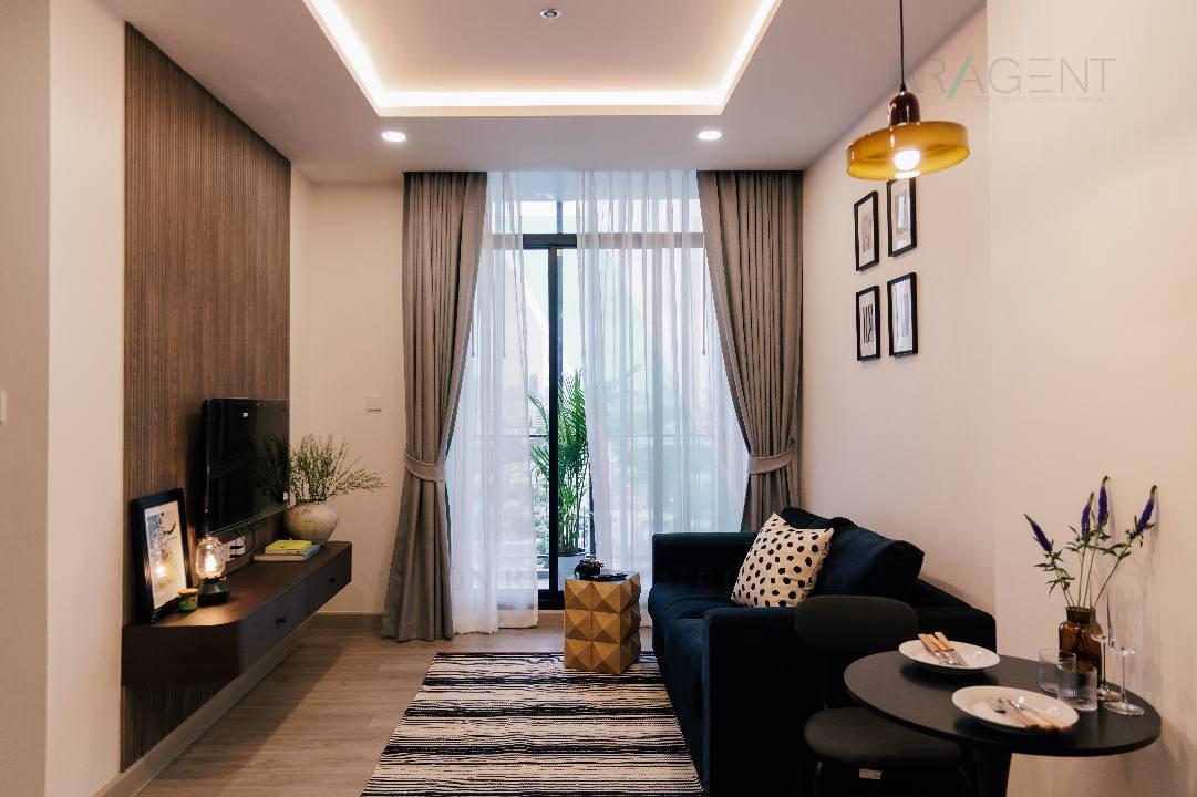 รูป 🚩 ให้เช่าคอนโด ศุภาลัย พรีเมียร์ สามเสน-ราชวัตร อาคาร 1 ชั้น 15 1 ห้องนอน ขนาด 39 ตรม ใกล้ กรมสรรพสามิต - รูปที่ 6/8