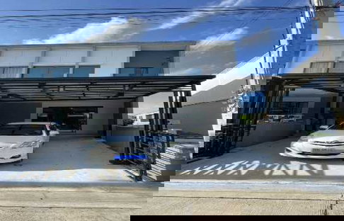 ขาย ทาวน์โฮม หลังมุม พลีโน่ พระราม 9 - กรุงเทพกรีฑา 120 ตรม 24.7 ตรว เพิ่มห้องนอนชั้นล่าง