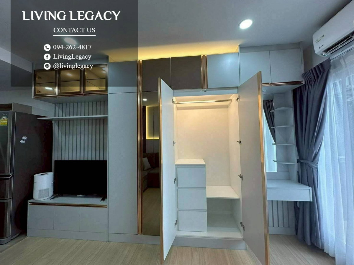 รูป T7YM7K ให้เช่าคอนโด Supalai Veranda Ramkhamhaeng 28 ตร.ม. ชั้น 16 ตึก C line id : @livinglegacy - รูปที่ 5/11