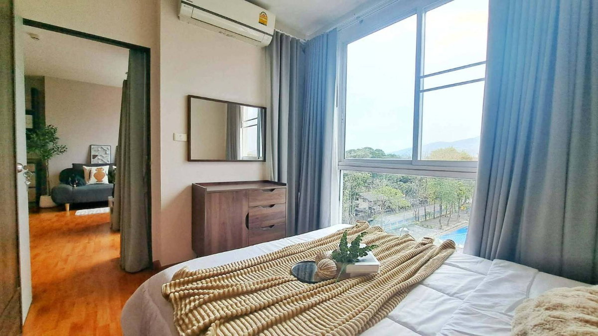 รูป ขายคอนโด วันพลัสเจ็ดยอด 2 ชั้น 7 วิวดอยสุเทพเชียงใหม่ ใกล้ มช. เมญ่า นิมมาน เดินทางสะดวก พร้อมเข้าอยู่ทันที (C465) T.0946511456 - รูปที่ 2/8