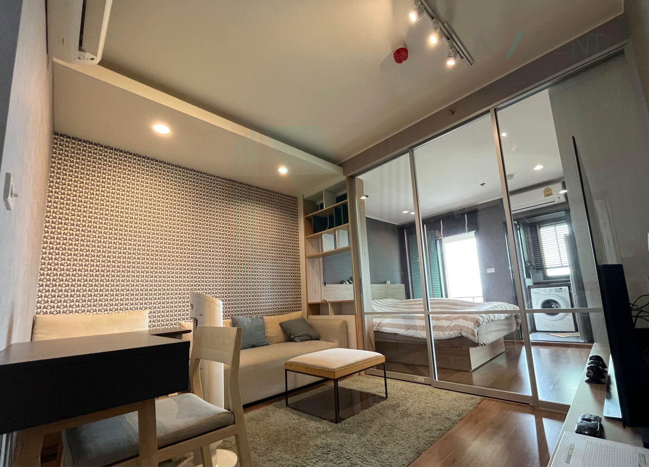 รูป 🎊 ให้เช่าคอนโด ยู ดีไลท์ เรสซิเดนซ์ ริเวอร์ฟรอนท์ พระราม 3 อาคาร 1 ชั้น 21 1 ห้องนอน ขนาด 34 ตรม ใกล้ Bangkok Square - รูปที่ 2/8