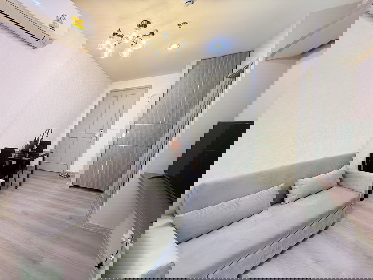 รูป ⭐️ The Parkland Charan - Pinklao ⭐️ 1 ห้องนอน ขนาด 35 ตรม. ห้องตกแต่งอย่างดี มีเฟอร์ฯและเครื่องใช้ไฟฟ้าครบ - รูปที่ 2/7