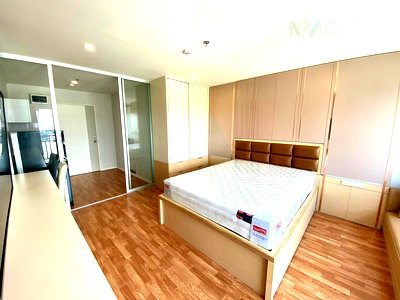 Condos for rent The Nine Rama 9 : 🚩 For Rent Condo LUMPINI VILLE PHATANAKAN - SRINAKARIN Building 1, Floor 10,Studio, Room size 28.00 sqm