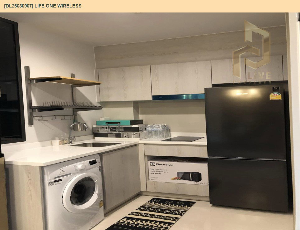 รูป DL26030907 ให้เช่าคอนโด ไลฟ์ วัน ไวร์เลส (Life One Wireless) ใกล้ BTS เพลินจิต พร้อมเข้าอยู่ โทรด่วน 0656133286 LineID @534wlwof - รูปที่ 4/6