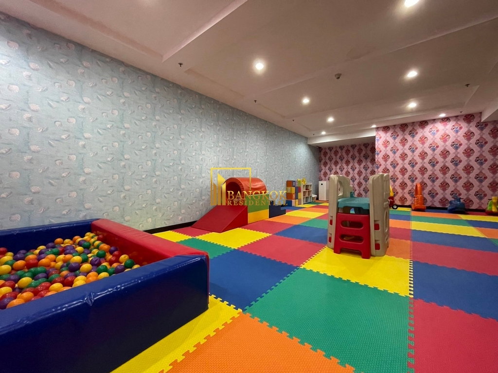 รูป Beautiful 3 Bedroom Apartment For Rent in Asoke Area - BR7060SA - รูปที่ 46/52