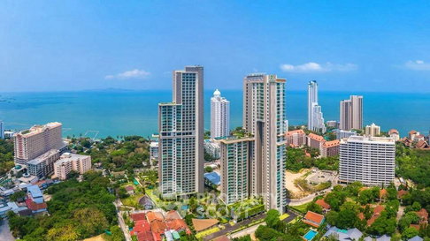 คอนโด 2-ห้องนอน ที่ เดอะ ริเวียร่า วงศ์อมาตย์ ใกล้ ปราสาทสัจธรรม (ID 2744793)