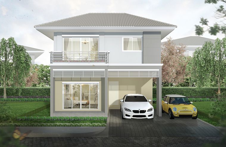 คุณาลัย คอร์ทยาร์ด บ้านกล้วย - ไทรน้อย  