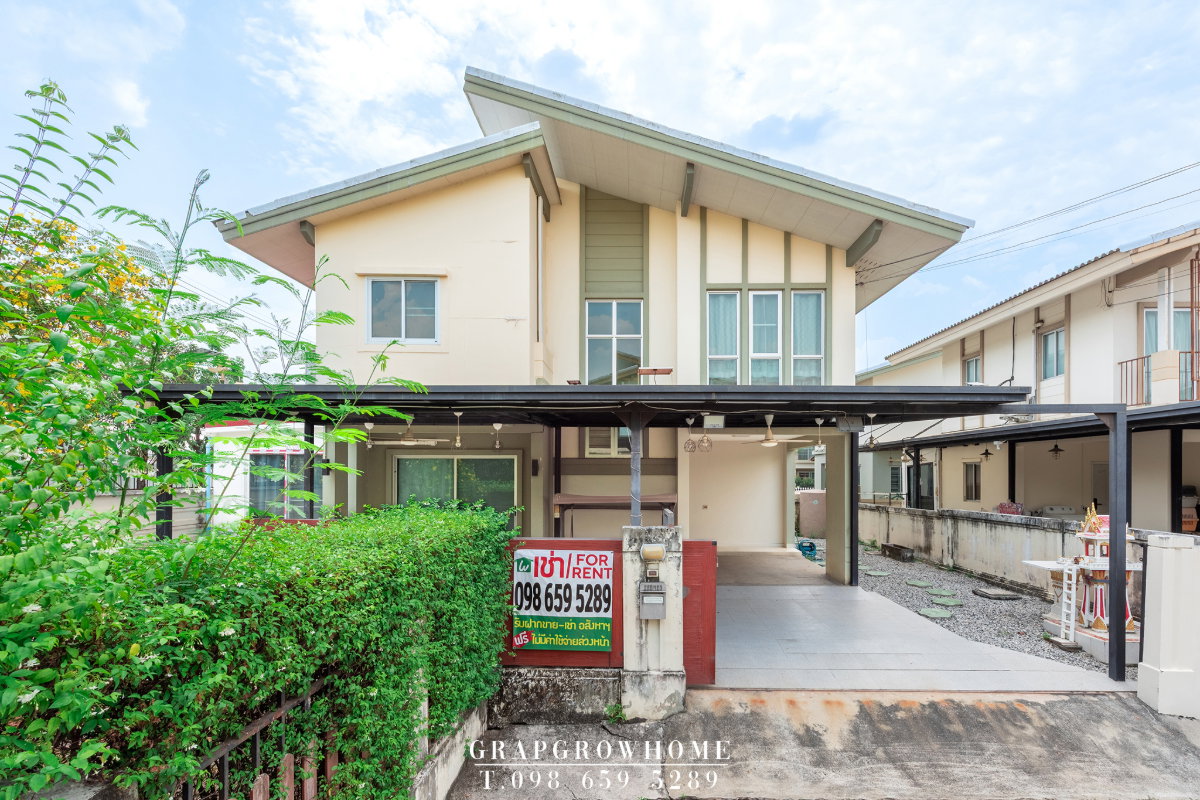 รูป ให้เช่าบ้านเดี่ยว หลังมุม พร้อมอยู่ ใกล้สนามบินสุวรรณภูมิ เพียง 10 นาที ใกล้ Gemopolis พฤกษาปูริ แสนแก้ว กิ่งแก้ว 37 เดินทางสะดวก - รูปที่ 1/46