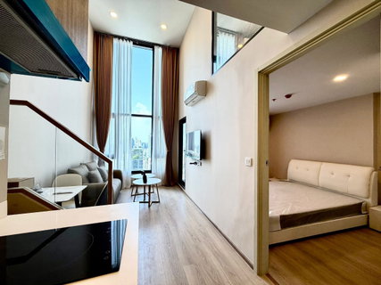 รูปภาพ 💖💖ห้องใหม่ คอนโดใหม่ อยู่คนแรก LIFE RAMA4 Asoke  2 นอน 1 น้ำ ห้องDuplex 2 ชั้น สวยมากค่ะ 