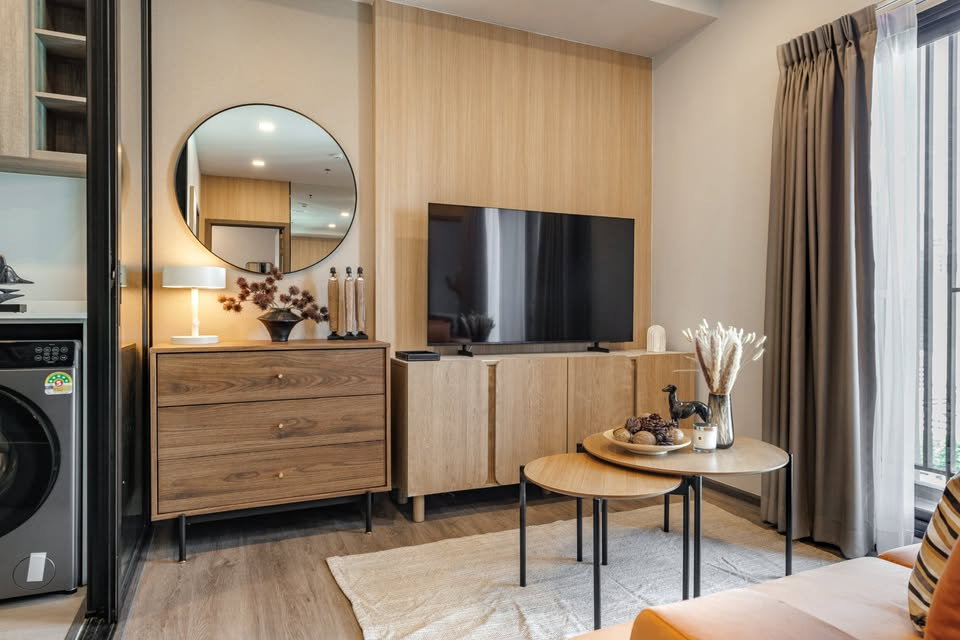 รูป ให้เช่าคอนโด Metris District Ladprao (Pet Friendly) 2 bed ตกแต่งครบพร้อมเข้าอยู่ ใกล้สถานี interchange MRT พหลโยธิน และ BTS ลาดพร้าว -RW007783 - รูปที่ 7/18