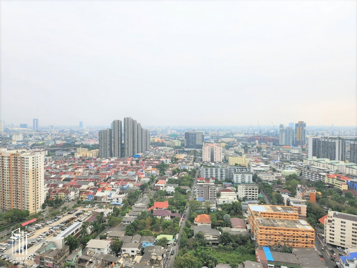 รูป For rent Whizdom Inspire Sukhumvit Layout แบบครั้วปิดติดระเบียง ชั้นสูง วิวโล่ง แต่งครบ @22,000 Baht - รูปที่ 6/6