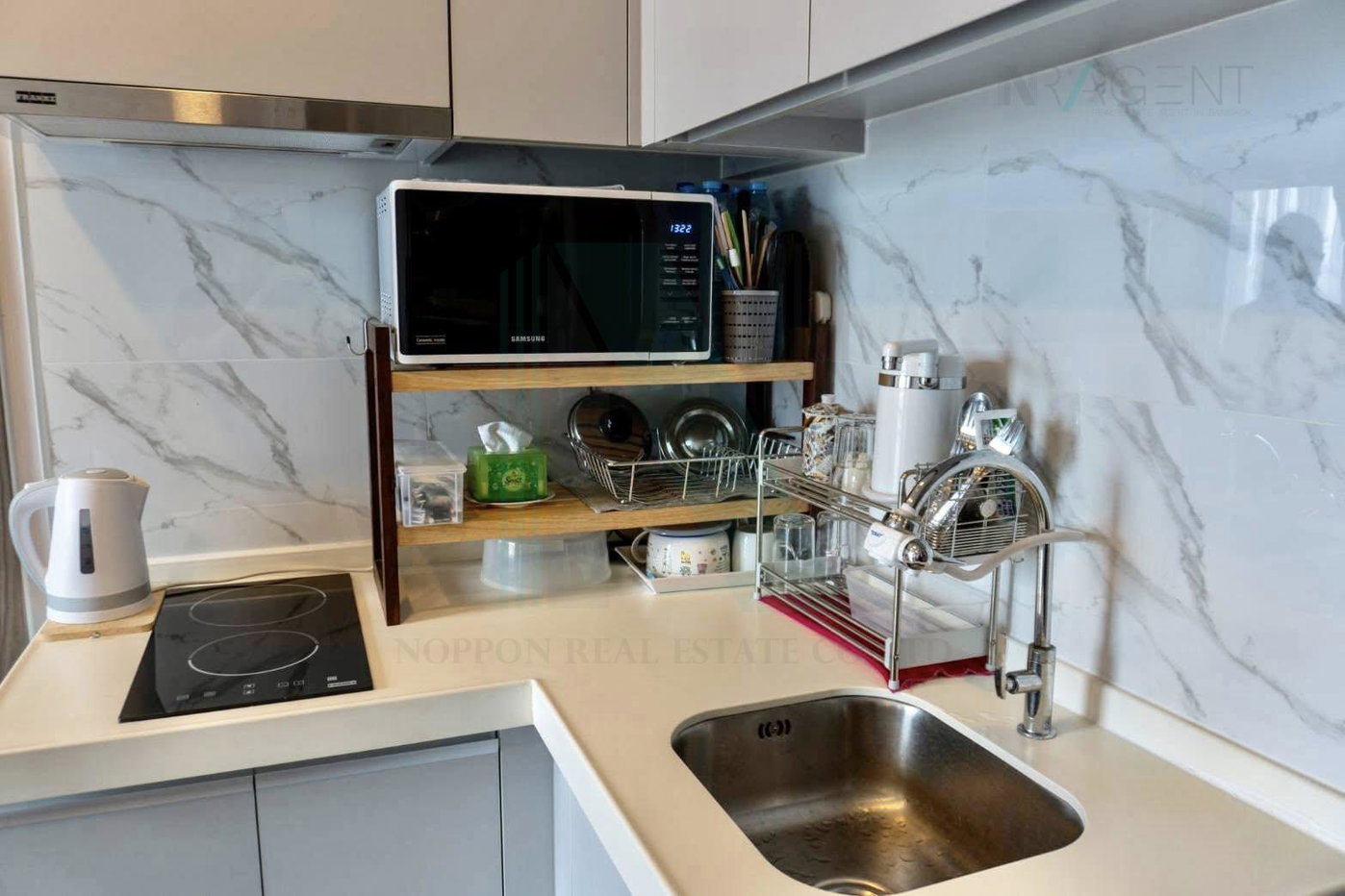 รูป 🎉 ให้เช่าคอนโด อาร์ติซาน รัชดา อาคาร A ชั้น 18 1 ห้องนอน ขนาด 28.00 ตรม ใกล้ สถานทูตเกาหลี - รูปที่ 8/8