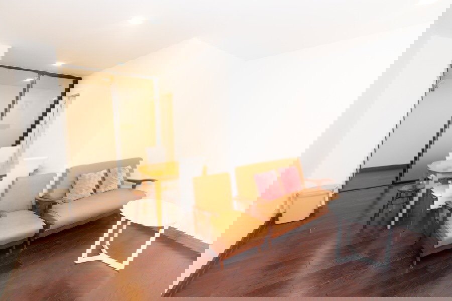 รูป  มี2 ระเบียง  เช่าคอนโด แบงค์คอก เฟลิซ สาทร-ตากสิน BTS กรุงธนบุรี  - รูปที่ 2/11