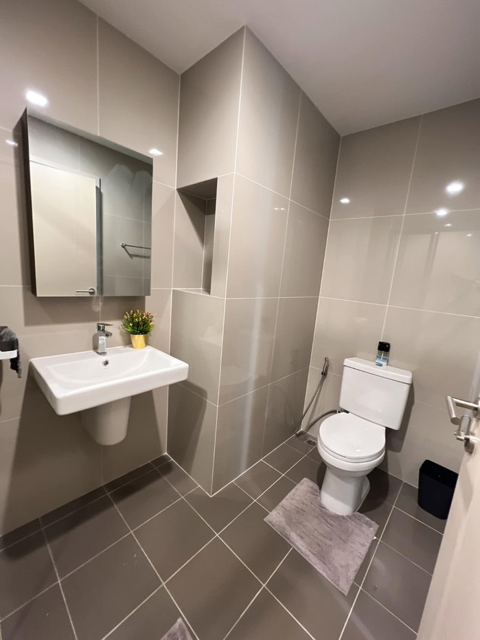 รูป 🎈#MT2305_320🎈💥ด่วน💥ว่าง1พ.ค. 69 รีบคลิก ก่อนหลุดมือ‼️ 𝗙𝗼𝗿 𝗥𝗲𝗻𝘁 1️⃣8️⃣k.🔥🔥 #ใกล้MRTเพชรบุรี  คอนโด   เดอะเบสเพชรบุรีทองหล่อ  - รูปที่ 6/10