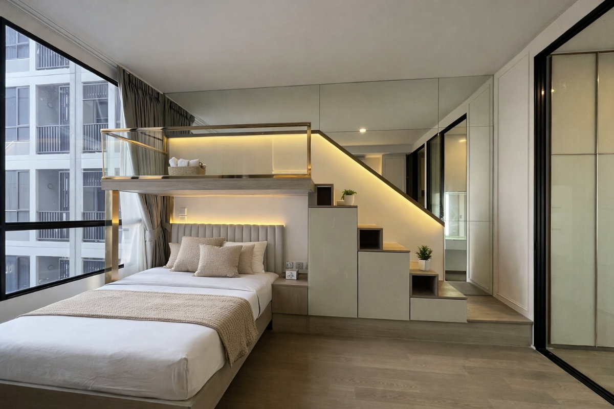 รูป 🍀🍀 Fully furnished💝 ให้เช่า📌 พาร์ค ออริจิ้น พญาไท (Line: @rent2022)BTS พญาไท พร้อมเข้าอยู่ 🔖A10924 - รูปที่ 2/13