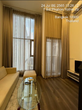 🎈 #PO2301_189🎈💥Urgent💥 Available April 29, 2026. Click quickly before it's gone‼️ For Rent 22k.🔥 Condo Knightsbridge Space Ratchayothin