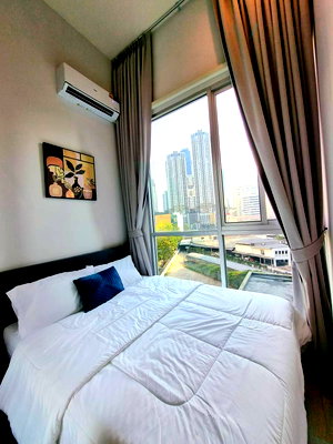 Condos for rent : 🚩 For Rent Condo NOBLE REVOLVE RATCHADA 2 Building 1, Floor 6,2 bed room, Room size 52.00 sqm