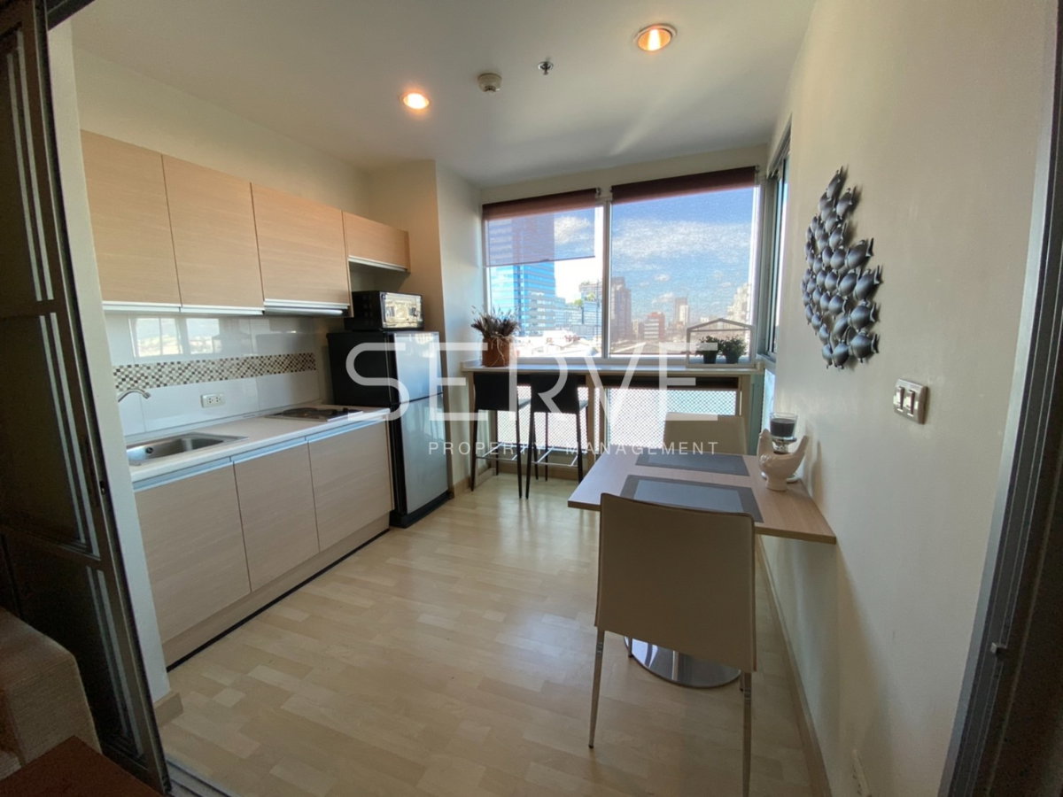 รูป 🔥16K- ราคาเดียวเท่านั้น! ห้องกว้าง 1นอน แต่งสวย เฟอร์นิเจอร์ครบ พร้อมอยู่ คอนโดทำเลดีติด MRT รัชดาภิเษก  @ Rhythm Ratchada - รูปที่ 6/9