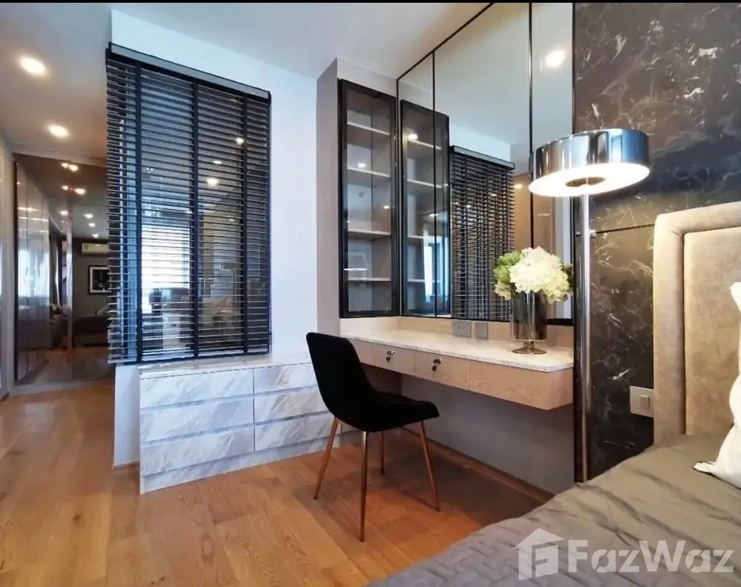 รูป คอนโดให้เช่า 1 ห้องนอน ในโครงการ คิว ชิดลม-เพชรบุรี 5824589 - รูปที่ 3/11