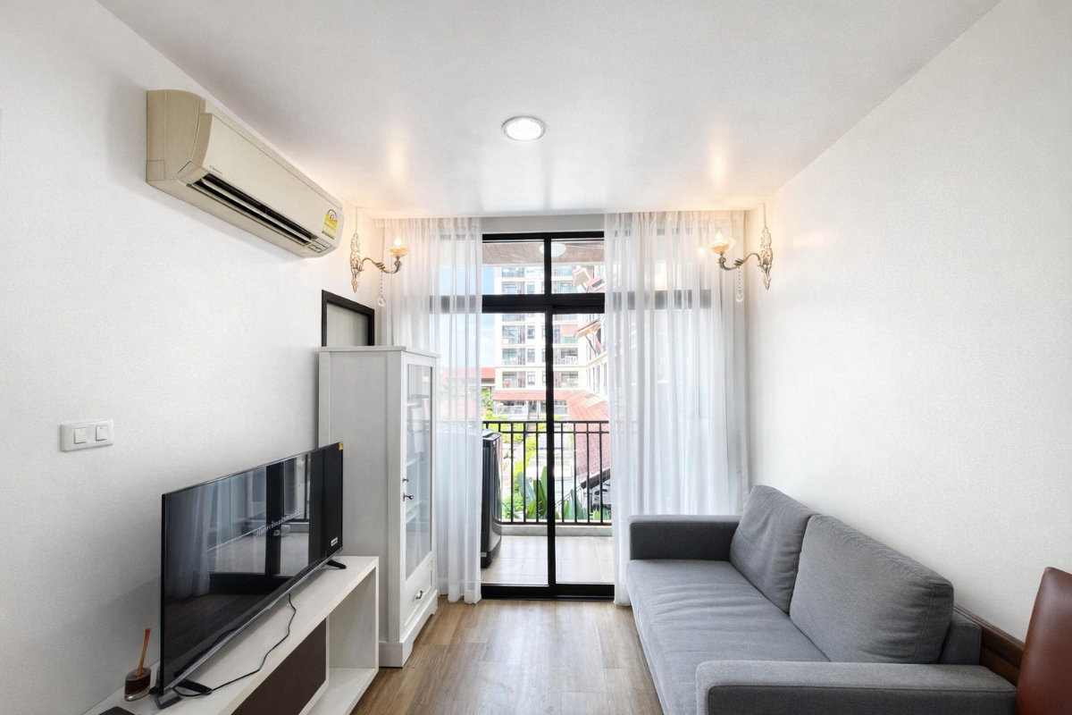 รูป 🔥ให้เช่า คอนโด ✨บ้านนวธารา วิวสระสวย 1 นอน ✨สไตล์รีสอร์ท สะดวก เกษตร-นวมินทร์ เอกมัย-รามอินทรา นวลจันทร์ ทักไลน์ @sariproperty 082-558-9459 - รูปที่ 1/9