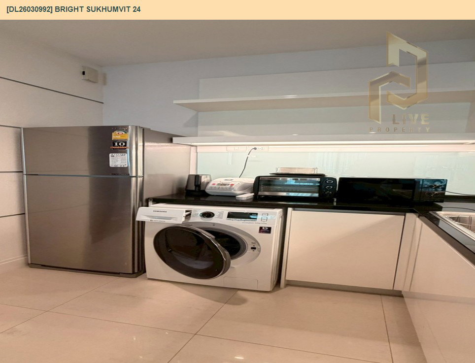 รูป DL26030992 ขายคอนโด ไบร์ท สุขุมวิท 24 (Bright Sukhumvit 24) ใกล้ BTS พร้อมพงษ์ พร้อมเข้าอยู่ โทรด่วน 0614453194 LineID @162cjixi - รูปที่ 9/19