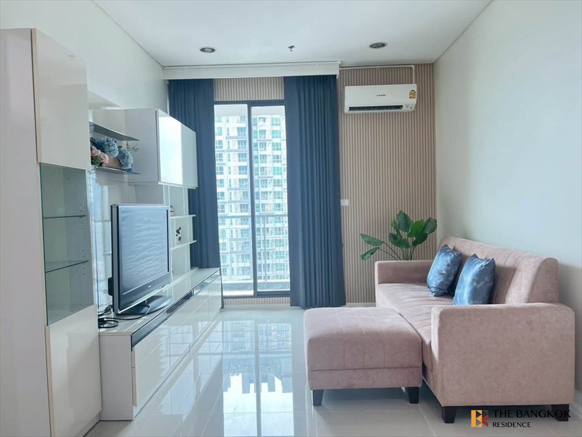 รูป  Condo for rent ⚡️ Villa Asoke ใกล้ MRT เพชรบุรี 1 นอน 48 sqm. 26k ห้องสวยมาก 💙  - รูปที่ 2/8