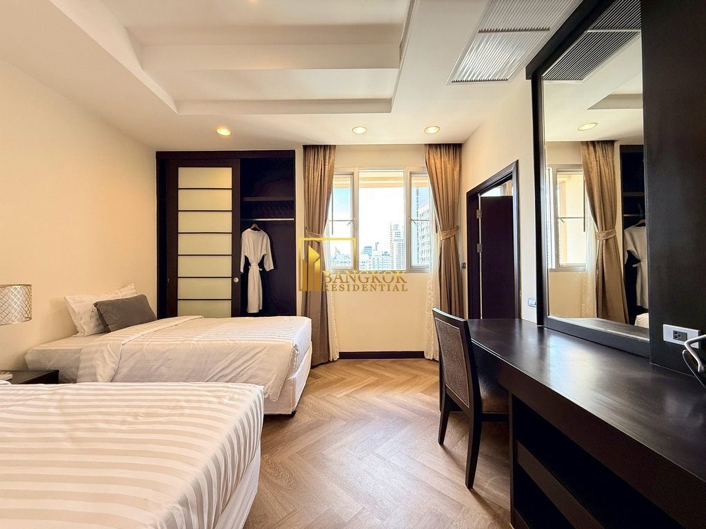 รูป Beautiful 3 Bedroom Apartment For Rent in Asoke Area - BR7060SA - รูปที่ 21/52