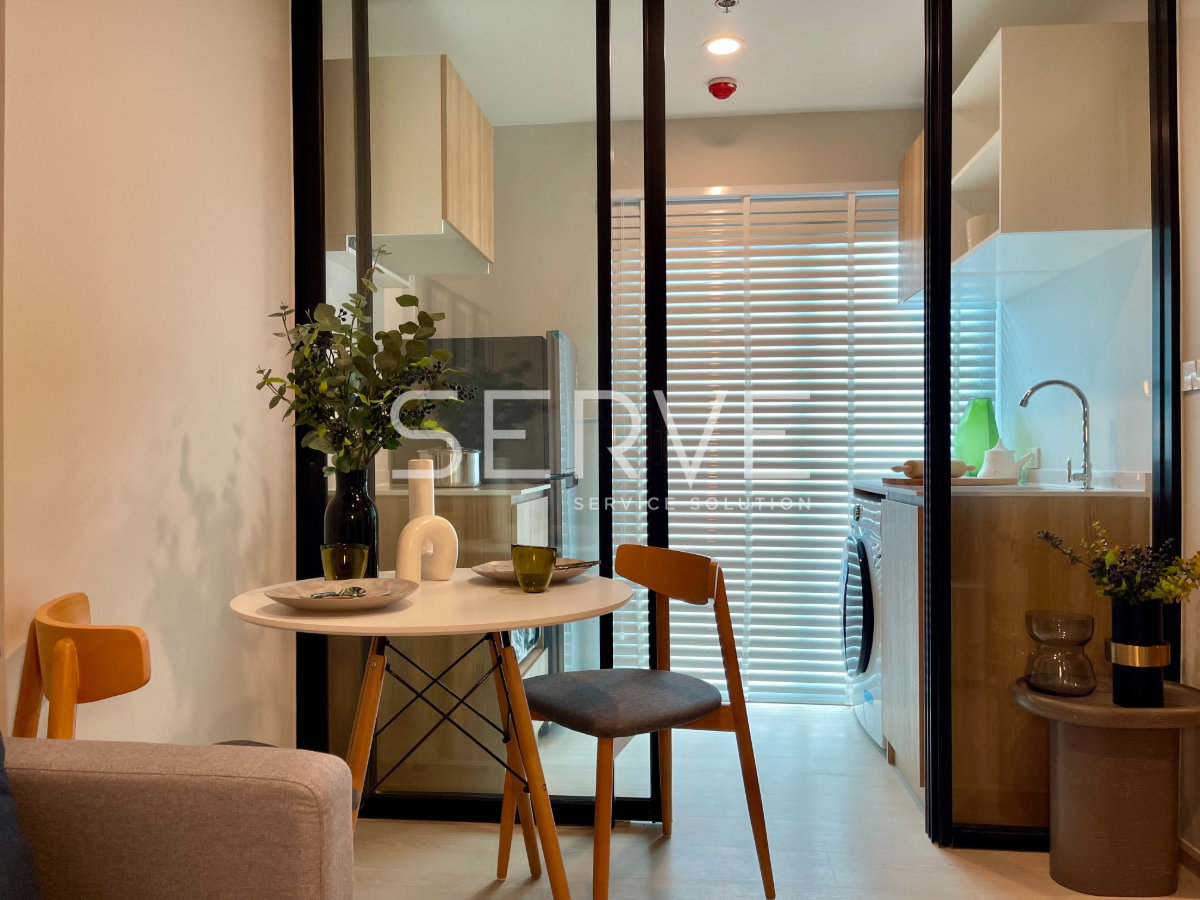 รูป 🔥🔥ฟรีค่าเช่า 1 เดือนเต็ม พร้อมบริการแม่บ้านฟรีทุกเดือน ห้องใหม่ แต่งสวย เฟอร์ครบ พร้อมอยู่ ใกล้ สนามบินดอนเมือง @ Nue Connex Condo Don Mueang - รูปที่ 4/9