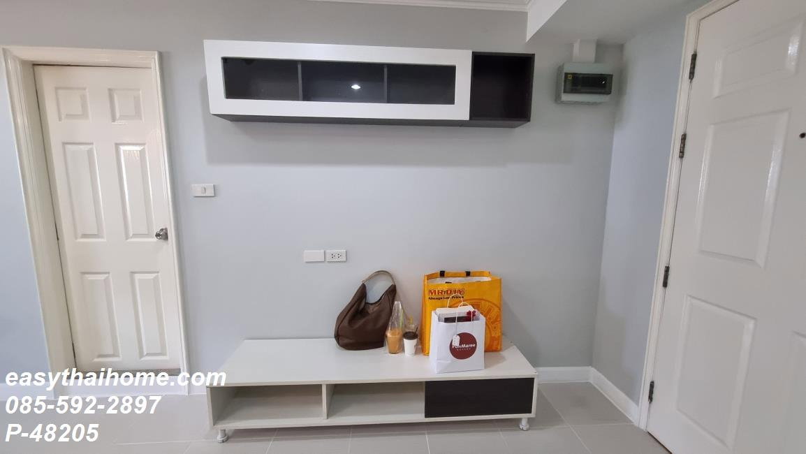 รูป P-48205 วิวเมืองชั้นสูง 18! ลุมพินี วิลล์ สุขุมวิท 77 (1 นอน) ห้องกว้าง 42 ตร.ม. [14,000] | เขตสวนหลวง | Line Id @easythaihome | 085-592-2897 - รูปที่ 4/13
