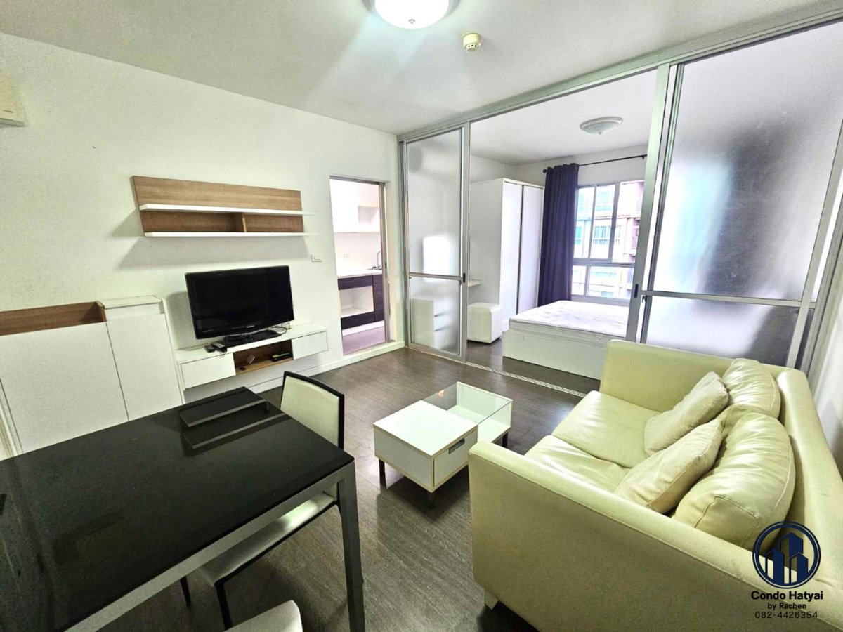 รูป ให้เช่า ดีคอนโด กาญจนวนิช ตึก E ชั้น 7 พร้อมอยู่ เช่า 6,500 บาท/เดือน - รูปที่ 1/19