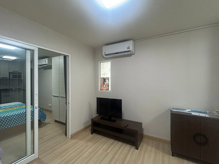 รูปภาพ ให้เช่า คอนโด M Society เมืองทองธานี ตึก C ชั้น15 แบบ 1 ห้องนอน 29 ตรม. มีเครื่องซักผ้า ของครบ เพียง 7,900 บาท