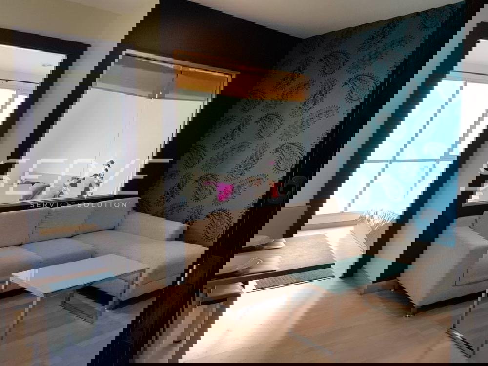 รูป 🔥15K- ห้องกว้าง 1นอน ราคาดี ชั้นสูง วิวเมือง เฟอร์นิเจอร์ครบ พร้อมอยู่ คอนโดทำเลดีติด MRT รัชดาภิเษก  @ Rhythm Ratchada - รูปที่ 5/10