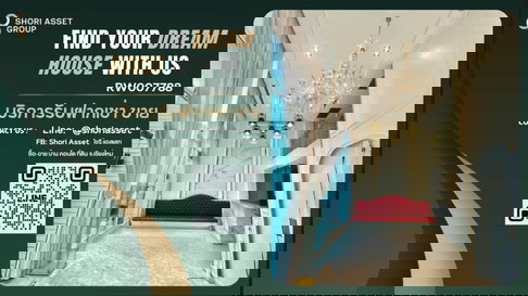 ให้เช่า อาคารพาณิชย์ 2 คูหา 3 ชั้นครึ่ง พร้อมชั้นลอย ตกแต่งภายในเรียบร้อย พร้อมเปิดกิจการทันที เหมาะสำหรับ คลินิก สปา สำนักงาน ทำเลดี ตรงCBP -RW007788