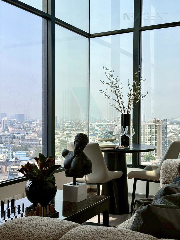 รูป 🎉 ให้เช่าคอนโด โซ ออริจิ้น เกษตร อินเตอร์เชนจ์ อาคาร 1 ชั้น 16 Duplex 2 ห้องนอน ขนาด 49 ตรม ใกล้ BTS ม.เกษตร - รูปที่ 7/8